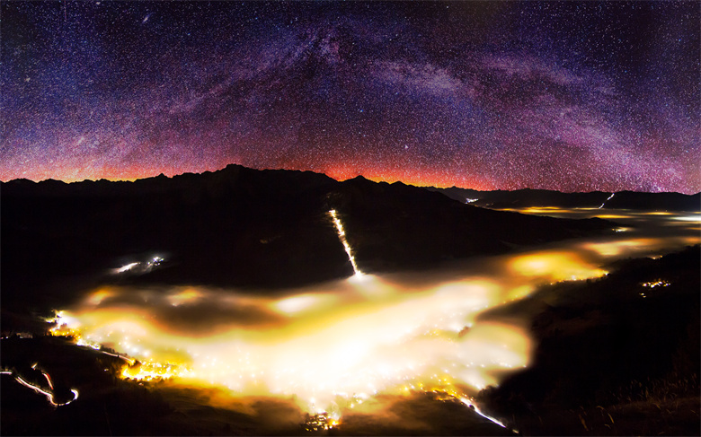 暮色沉沉夜幕等10张4K风景超高清壁纸图片 免费下载